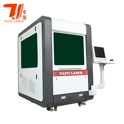 Точности ювелирных изделий золота TY-6060JM 1000W-3000W автомат для резки лазера волокна серебряной медной мини закрытый