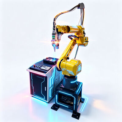 Промышленный робот FANUC для лазерной резки, 6-осевой волоконный лазерный резак для листового металла и труб с высокой точностью ± 0,01 мм