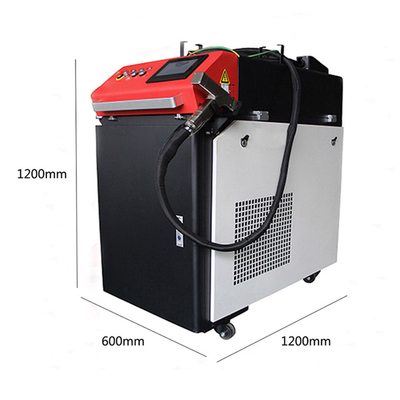 Продвижение Кантонской ярмарки Ручная 1000W 2000W 3000W непрерывная лазерная очистная машина для оксида ржавчины металла