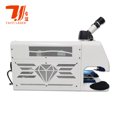 Портативный рабочий стол 60W YAG лазерная сварочная машина для ювелирных изделий с водяным охлаждением