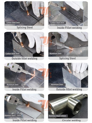 Водяная бутылка раковина Металлическая пластина Ручная лазерная сварочная машина 1000W 1500W 2000W