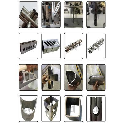 CNC автоматическая металлическая круглая квадратная волокно лазерная труба режущая машина
