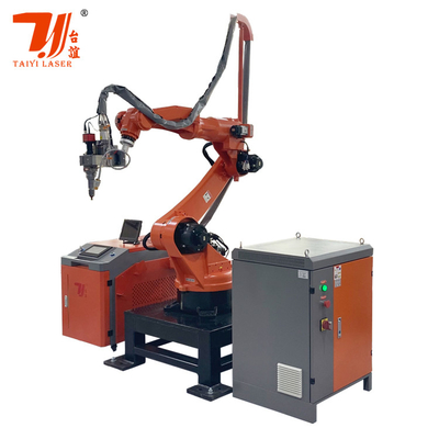 Automatic Raycus Max IPG Fiber Laser Welding Machine 1500W 3000W 6Kw Custom 6 Axis Robot