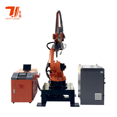 Automatic Raycus Max IPG Fiber Laser Welding Machine 1500W 3000W 6Kw Custom 6 Axis Robot