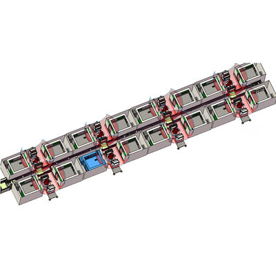 Система высокопрочной роботизированной лазерной сварки для производства батарейных лоток