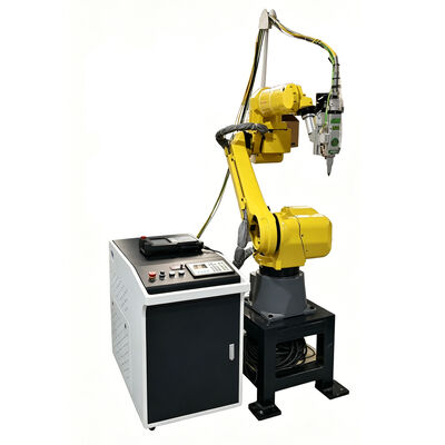 FANUC 6-осевая робот-лазерная режущая машина с 3D офлайн программным обеспечением для аэрокосмических алюминиевых и титановых сплав компонентов
