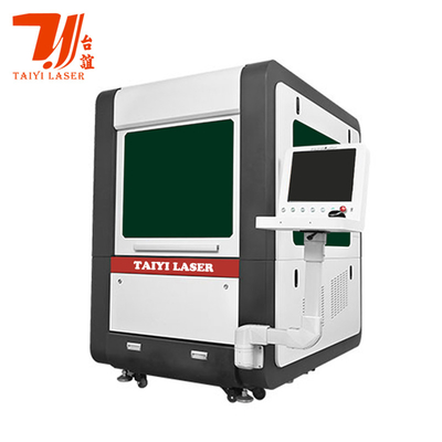 TY-6060JM 1000W-6000W Золото Серебро Медь Мини ювелирные изделия Точная закрытая лазерная режущая машина