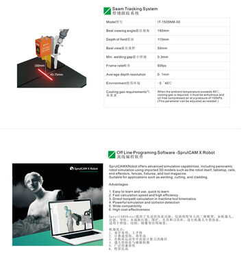 Кука робот лазерная сварочная машина с проволокой кормильца KR351840 IPG источник
