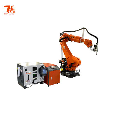 1000W-6000W 6-осевой Kuka робот лазерная режущая машина для изготовления металла