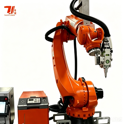KUKA 6-осевой робот 4000W IPG лазерное оборудование для сложной 3D сварки металлических сборок