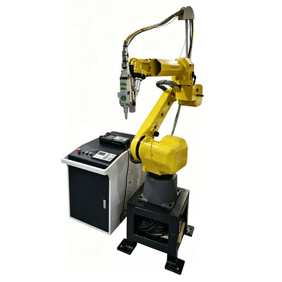 FANUC 6-осеная роботная лазерная режущая машина с высокой точностью ± 0,05 мм для 3D контура в автомобильном производстве