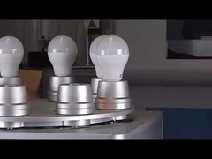 20W 30W 50W 100W Автоматическая 8-станционная роторная машина для лазерной маркировки светодиодной лампы с логотипом