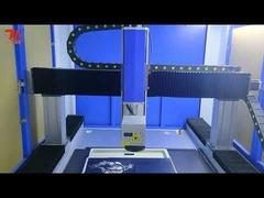 50W 100W 150W 200W 4Axis индивидуальный рабочий диапазон закрытый широкоформатный волоконный лазерный маркировочный станок