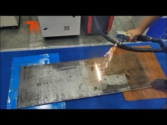 Чистка машины 1000в 1500в 2000в удаления ржавчины лазера волокна КВ