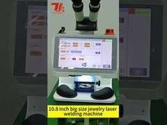 Рабочий стол 10 дюймов Большой экран Лазерная ювелирная сварочная машина