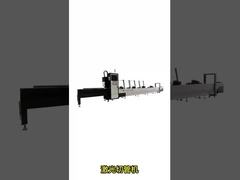 CNC автоматическая металлическая круглая квадратная волокно лазерная труба режущая машина