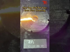 Машина 1000w 1500w 2000w удаления ржавчины лазера волокна CW очищая Machien